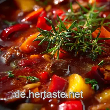 Wildgulasch Rezept: Saftig & J&auml;ger Art - Einfach Lecker! Rezeptkarte