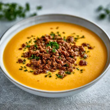 Sauna Suppe f&uuml;r 4 Personen Rezeptkarte