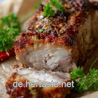 Sch&auml;ufele Rezept wie von Oma: Knusprig & Zart! Rezeptkarte