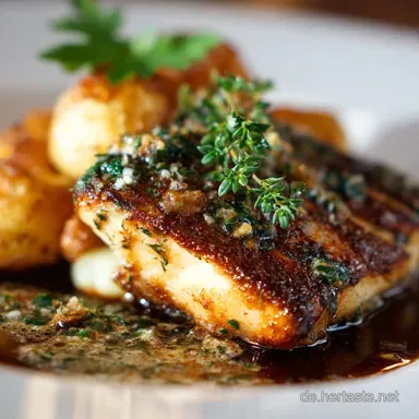 Schlemmerfilet la Bordelaise: So gelingt die saftige Fisch-Kr&auml;uterkruste Rezeptkarte