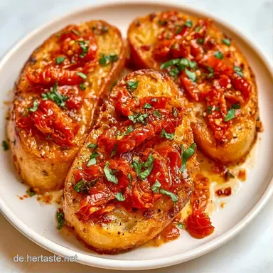 Crostini Mit Getrockneten Tomaten: Knusprig Rezeptkarte