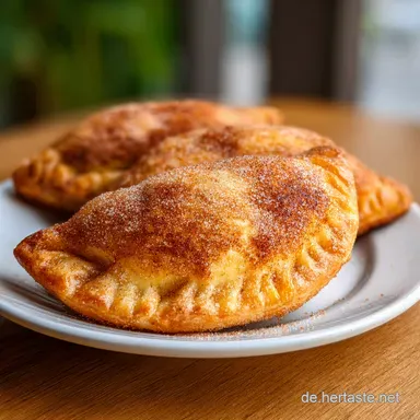 Apfeltaschen mit Bl&auml;tterteig in 35 Min