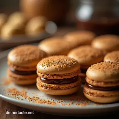 Beste Haselnussmakronen German Macarons Omas perfektes Rezept Rezeptkarte