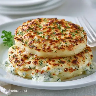 &Uuml;berbackener Kohlrabi mit Frischk&auml;se Rezeptkarte