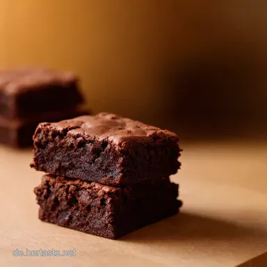 Saftig Vegan Brownies Rezept Veganuary SchokoS&uuml;nde Rezeptkarte