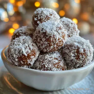 Walnuss Schneeb&auml;lle: Ohne Eier & Butterzart Rezeptkarte