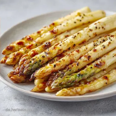 Wei&szlig;er Spargel Backofen in 45 Minuten