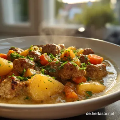 Wikingertopf mit Hackfleisch in 40 Minuten Rezeptkarte