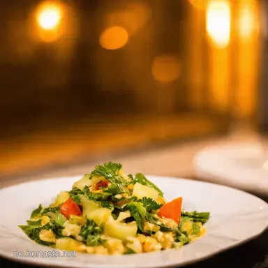 Winterlicher Chicor&eacute;eSalat Mein Rezept f&uuml;r Genie&szlig;er Rezeptkarte