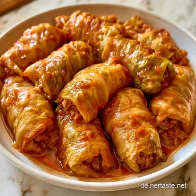 Wirsingrouladen aus dem Ofen Rezeptkarte