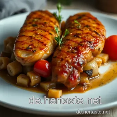 Zarte Barbarie Entenbrust Rezept: Ein Festessen mit balsamischer Reduktion Rezeptkarte