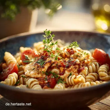 Knackiger Nudelsalat aus Zoodeln Das Low Carb Rezept f&uuml;r den Grillabend Rezeptkarte