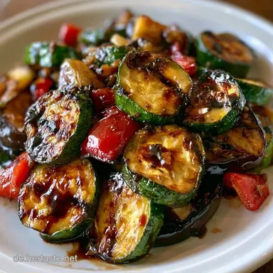 Zucchini Antipasti in 30 Minuten Rezeptkarte