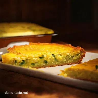 Zucchini Rezepte Meine LieblingsZucchiniFetaTarte Rezeptkarte