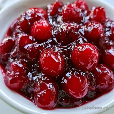Zuckerfreie Kirschmarmelade in 50 Min Rezeptkarte