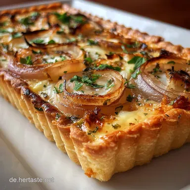 Zwiebelkuchen Originalrezept: Schw&auml;bischer Klassiker, Gelingt Immer