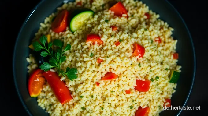 Aromatischer Gemüse-Couscous mit frischen Kräutern