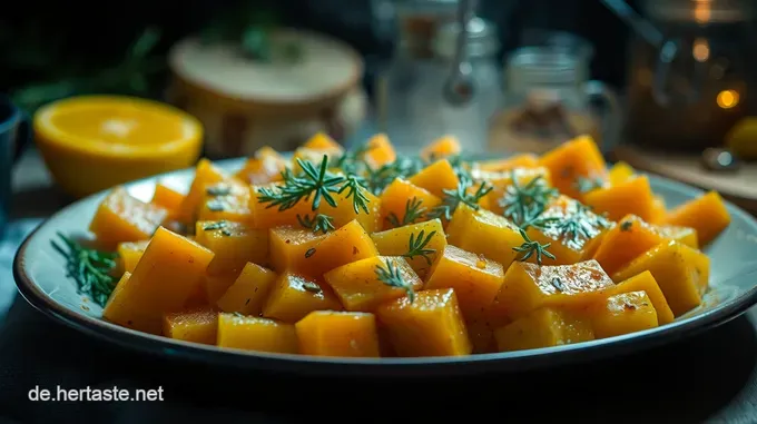 Duftender Kürbis aus dem Ofen – eine herbstliche Gaumenfreude
