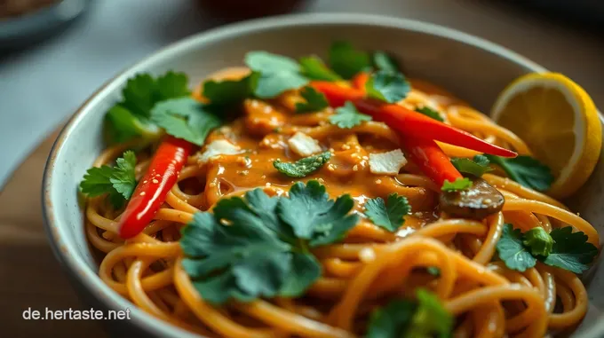 Eindrucksvolles Pad Thai Dressing: Ein Hauch von Thailand für Zuhause