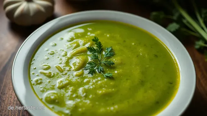Frische Grüne Erbsensuppe: Ein Frühlingserlebnis in der Schüssel