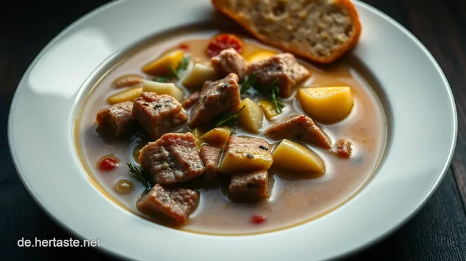 Herzhafte Hack Käse Lauch Suppe – Ein Genuss für die ganze Familie