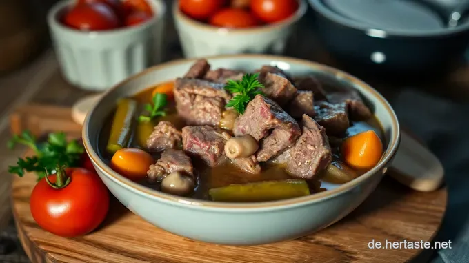 Hirschgulasch à la Heimat - Ein herzhaftes Wildgericht