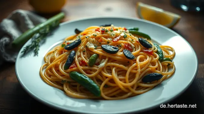Knoblauch Spaghetti mit Garnelen – Ein mediterranes Fest auf dem Teller