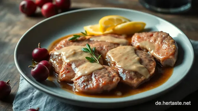 Köstliche Barbarie Entenbrust mit Himbeer-Sauce