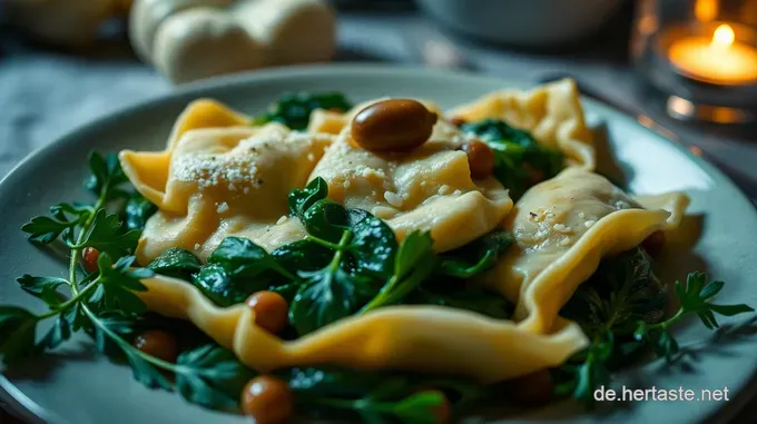 Köstliche Vegetarische Maultaschen – Schwäbische Teigtaschen mit Herz