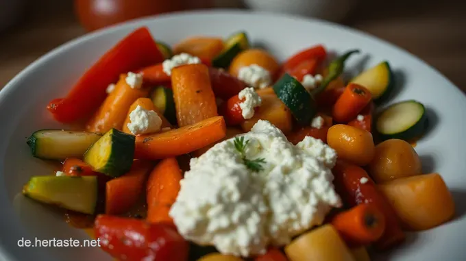 Ofengemüse mit Feta – Ein buntes Gemüsefest aus dem Ofen