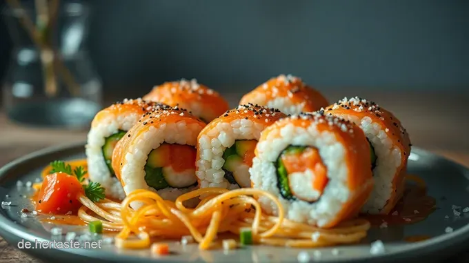 Saki Maki Sushi: Der perfekte Genuss aus frischem Lachs