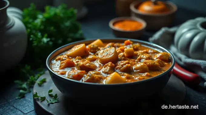 Würziges Indisches Gemüse-Curry mit Kichererbsen