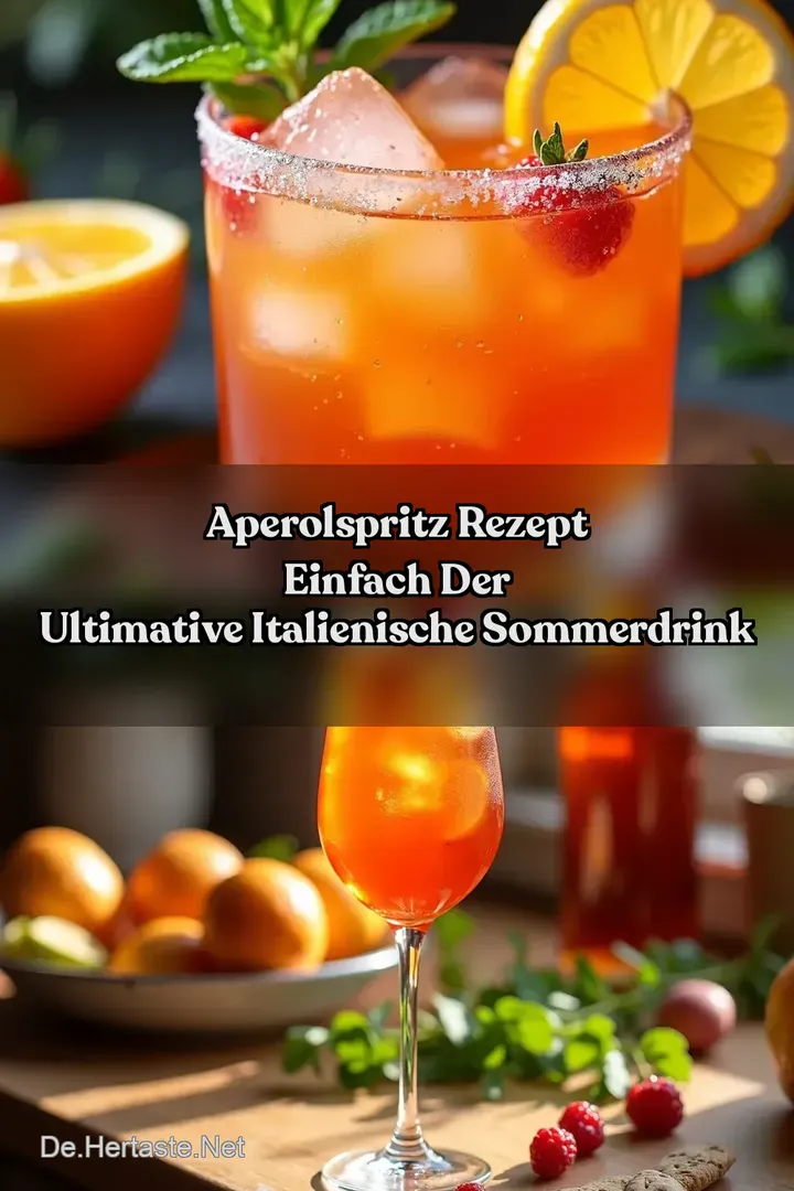 Aperolspritz Rezept Einfach Der Ultimative Italienische Sommerdrink