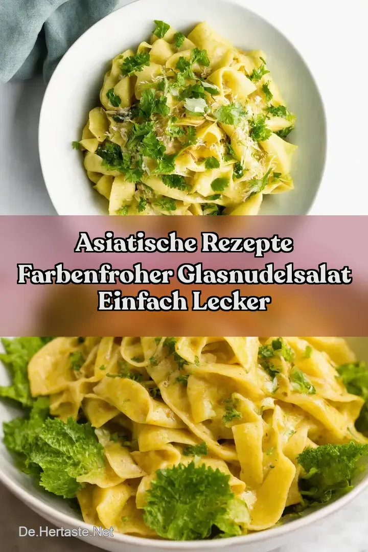 Asiatische Rezepte Farbenfroher Glasnudelsalat Einfach Lecker
