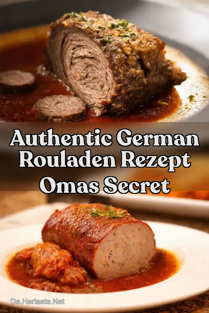 Authentic German Rouladen Rezept Omas Secret