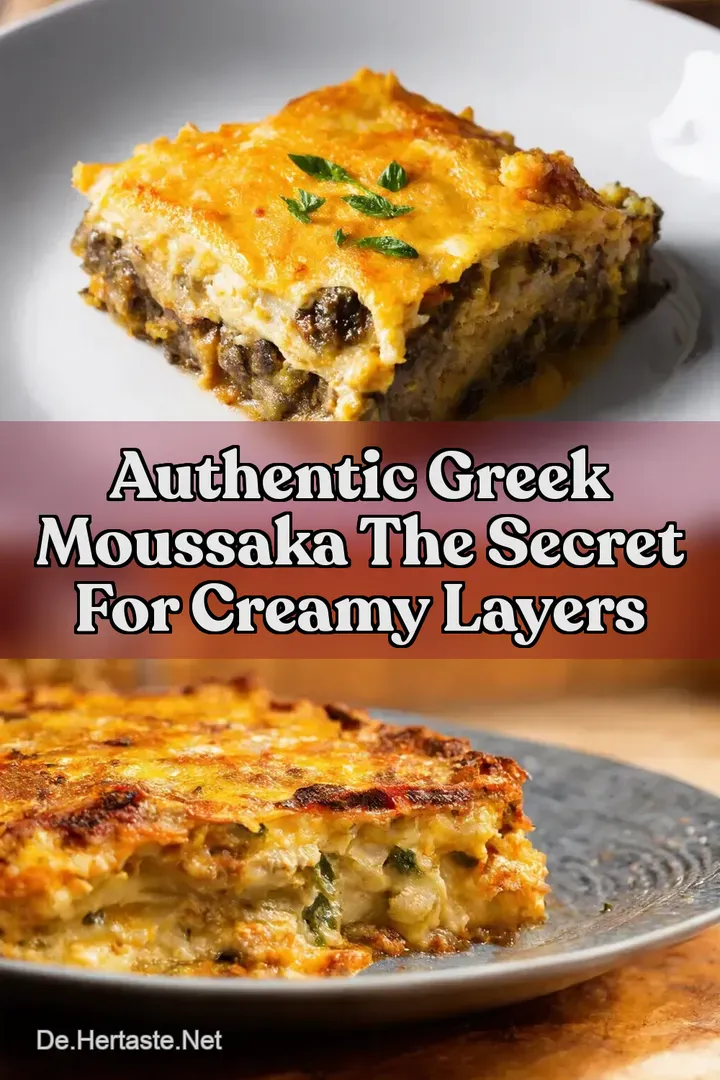 Authentic Greek Moussaka The Secret For Creamy Layers