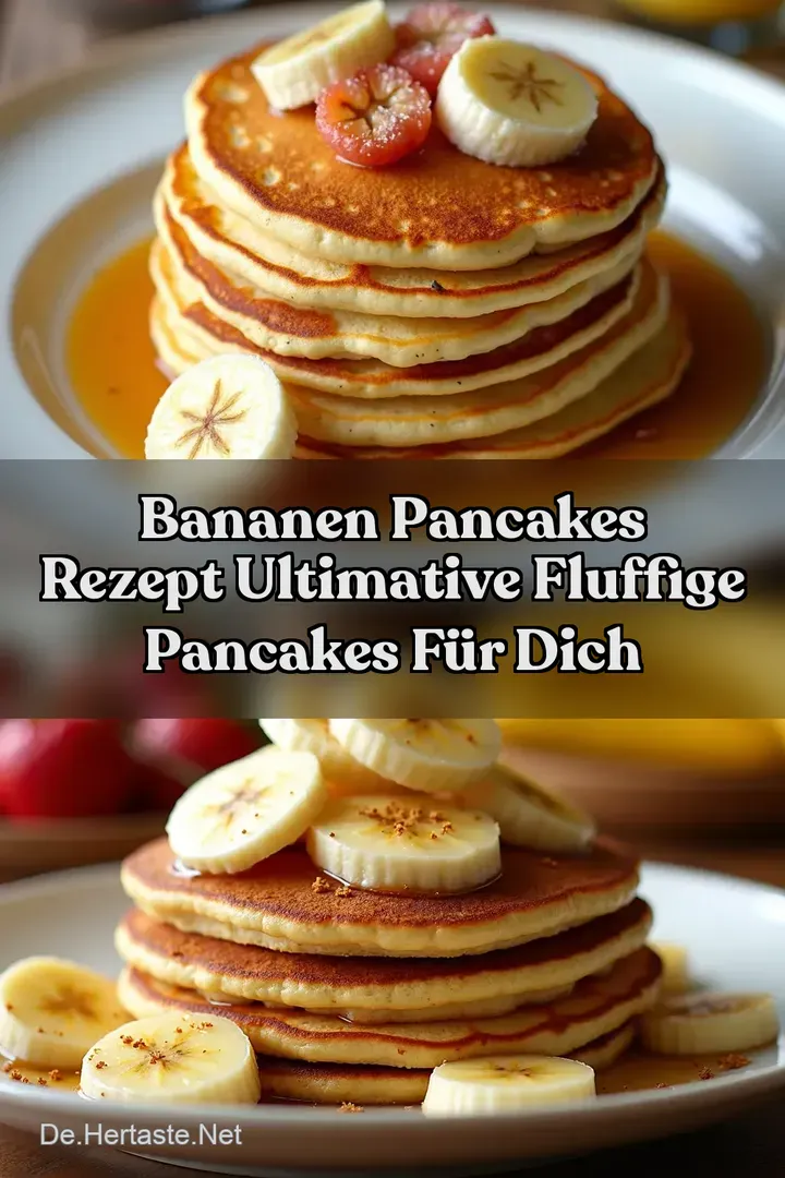 Bananen Pancakes Rezept Ultimative Fluffige Pancakes f&uuml;r Dich