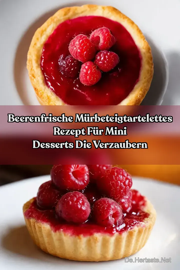 Beerenfrische M&uuml;rbeteigTartelettes Rezept F&uuml;r Mini Desserts Die Verzaubern
