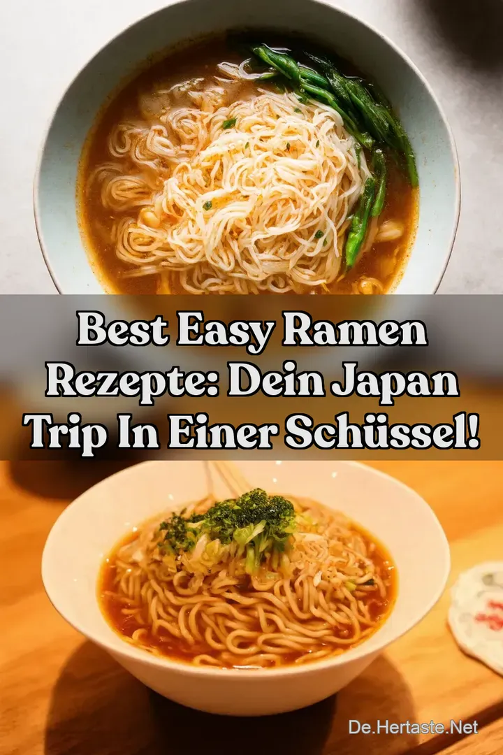 Best Easy Ramen Rezepte: Dein Japan Trip in einer Sch&uuml;ssel!