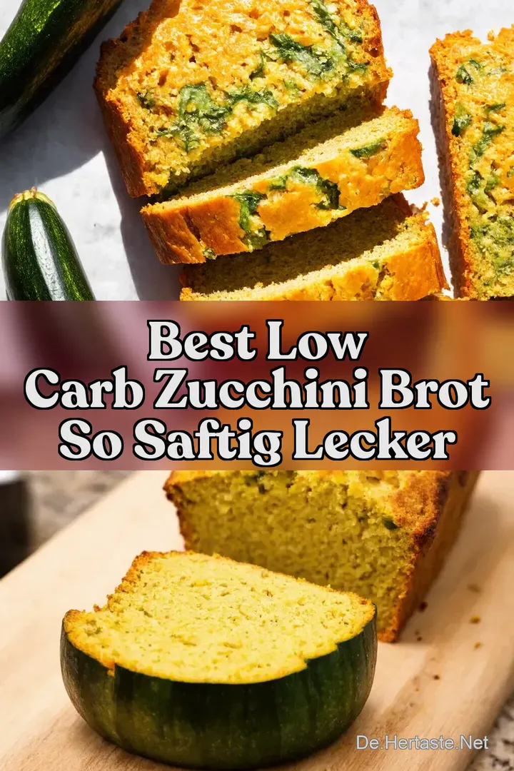 Best Low Carb Zucchini Brot So Saftig Lecker