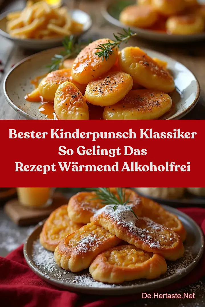 Bester Kinderpunsch Klassiker So gelingt das Rezept w&auml;rmend alkoholfrei