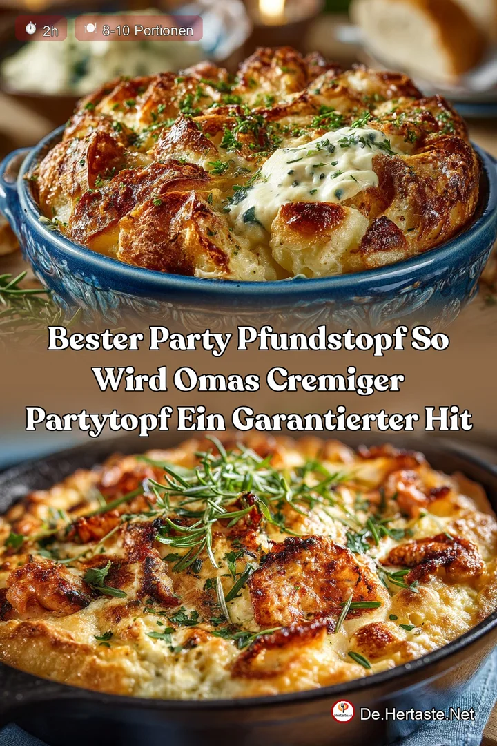 Bester Party Pfundstopf So wird Omas cremiger Partytopf ein garantierter Hit