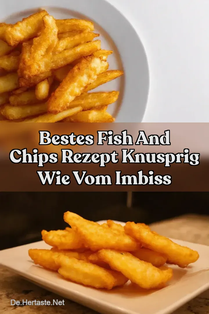 Bestes Fish and Chips Rezept Knusprig wie vom Imbiss