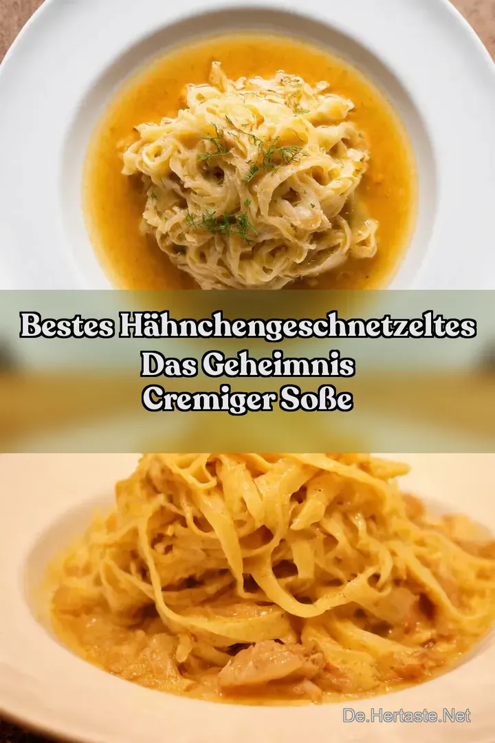 Bestes H&auml;hnchengeschnetzeltes Das Geheimnis cremiger So&szlig;e