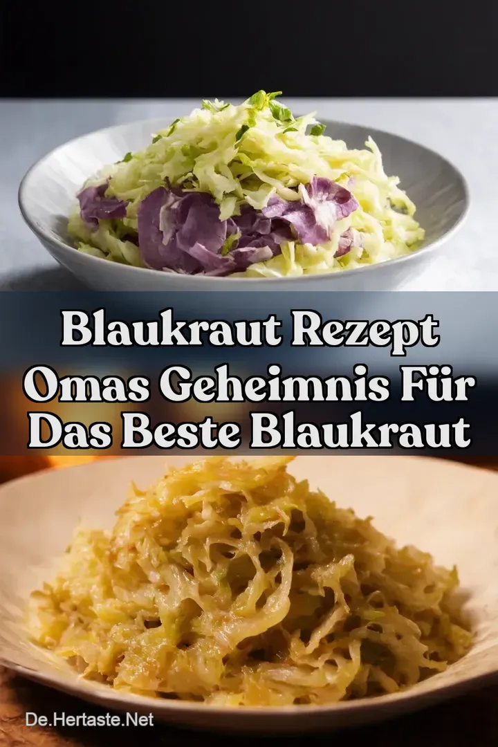 Blaukraut Rezept Omas Geheimnis f&uuml;r das Beste Blaukraut
