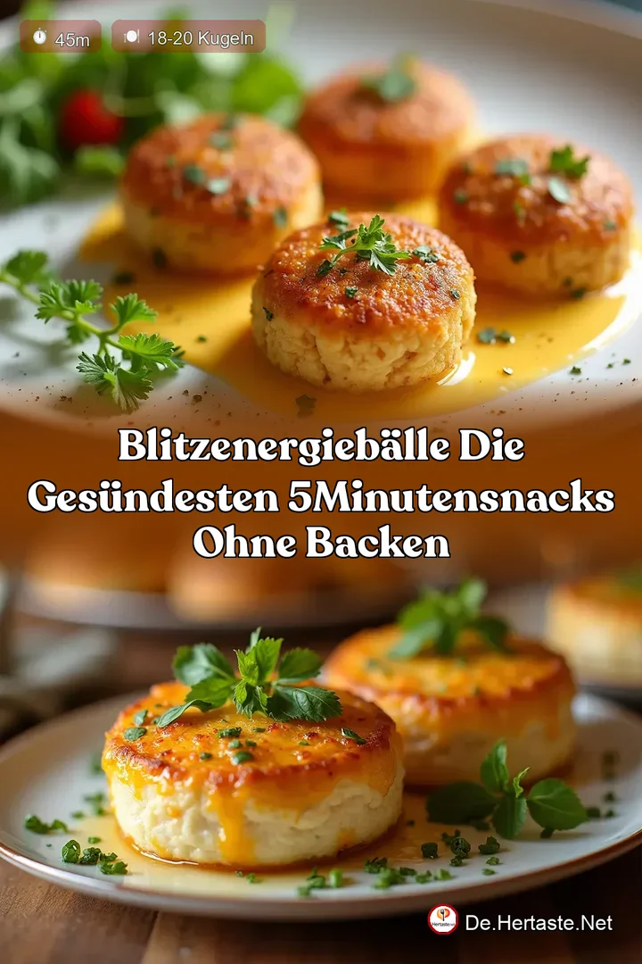 BlitzEnergieB&auml;lle Die ges&uuml;ndesten 5MinutenSnacks ohne Backen