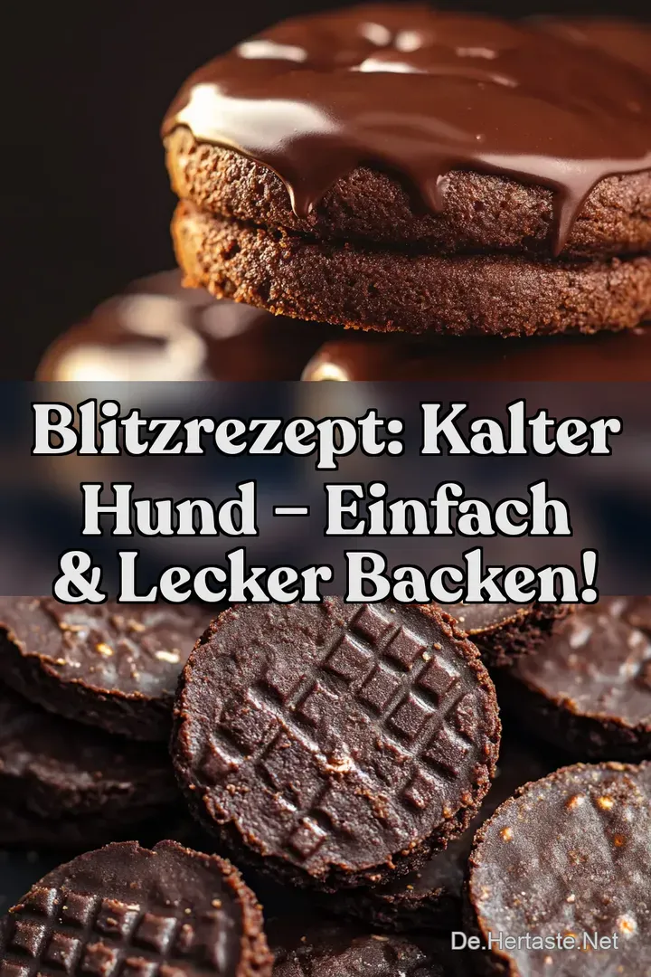 Blitzrezept: Kalter Hund &ndash; Einfach & Lecker Backen!