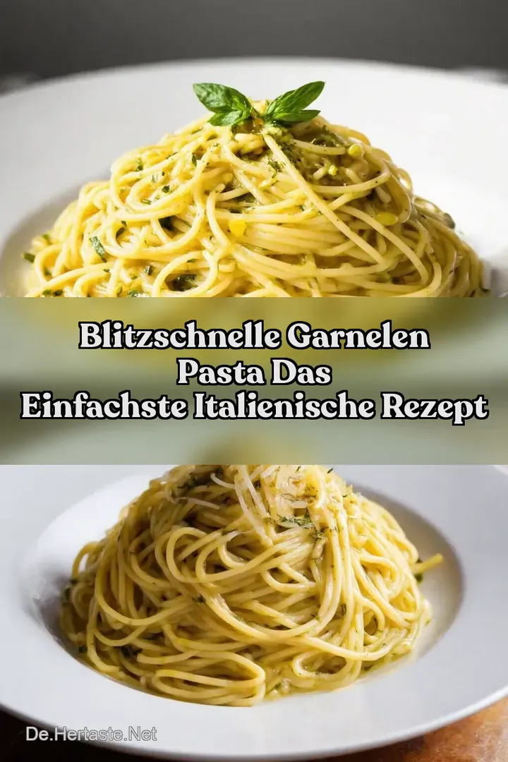 Blitzschnelle Garnelen Pasta Das Einfachste Italienische Rezept