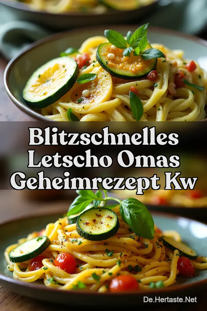 Blitzschnelles Letscho Omas Geheimrezept kw