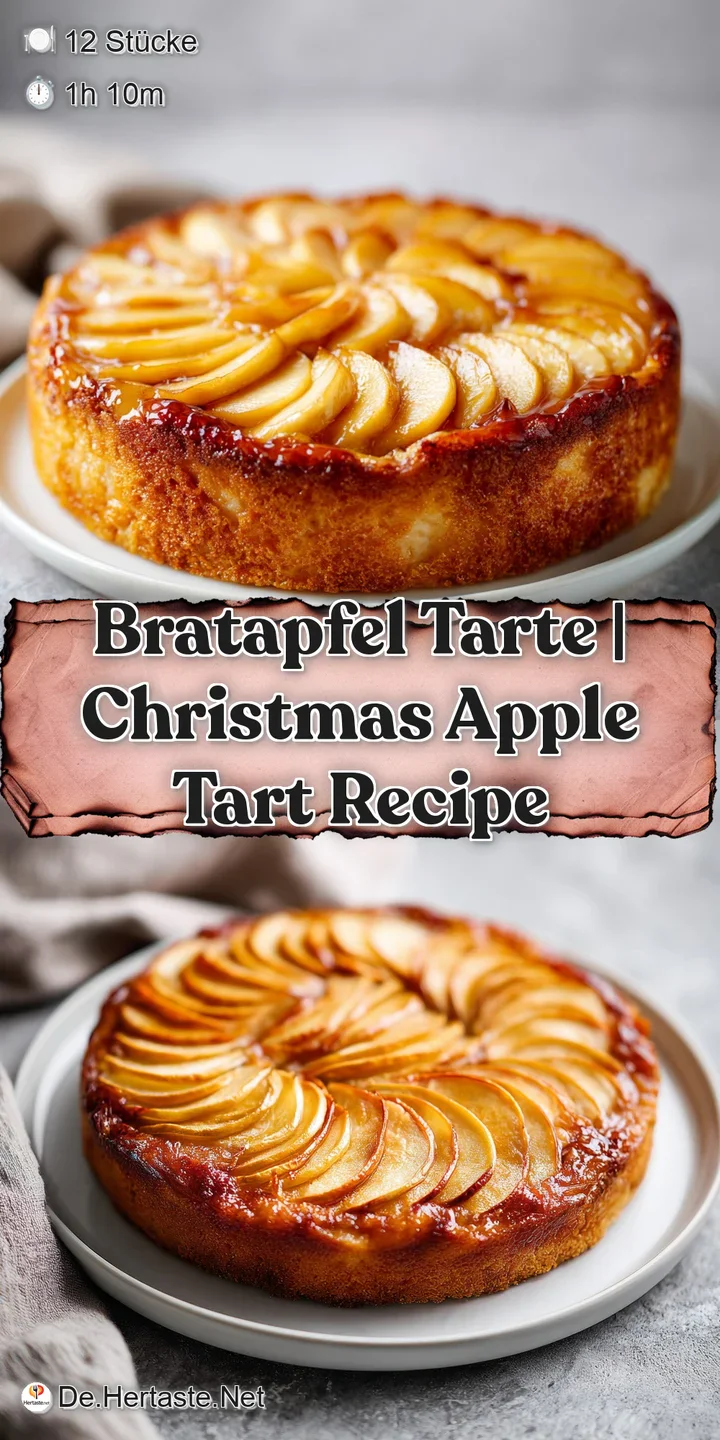 Detailaufnahme von karamellisierten, weichen Apfelspalten auf m&uuml;rbem, buttergelbem Teig mit gl&auml;nzender Glasur.